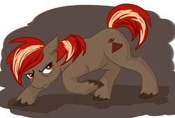 Size: 900x607 | Tagged: safe, artist:bux, oc, oc only, earth pony, pony, male, solo, stallion, unshorn fetlocks