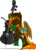 Size: 735x1011 | Tagged: safe, artist:ember-flames, oc, oc only, alicorn, bat pony, pony, alicorn oc, bow, cello, musical instrument, signature, solo, sombra sonata, unshorn fetlocks