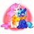 Size: 1024x1006 | Tagged: safe, artist:mid5, princess celestia, princess luna, g4, cewestia, clothes, cute, filly, pixiv, scarf, shared clothing, shared scarf, woona, younger