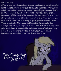 Size: 1588x1851 | Tagged: safe, artist:tooneyd, derpy hooves, pegasus, pony, g4, discorded, female, mare, solo