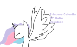 Size: 819x509 | Tagged: safe, princess celestia, g4, female, solo