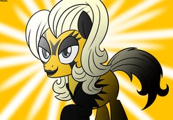 Size: 1280x886 | Tagged: safe, artist:mofetafrombrooklyn, pony, goldust, ponified, solo, wrestling, wwe