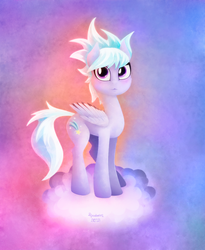Size: 2958x3600 | Tagged: safe, artist:shaadorian, cloudchaser, g4, cloud, female, solo