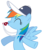 Size: 6000x7009 | Tagged: safe, artist:masem, rainbow dash, pony, flight to the finish, g4, absurd resolution, baseball cap, coach, female, hat, simple background, solo, transparent background, vector, whistle