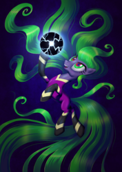 Size: 1414x2000 | Tagged: safe, artist:stasysolitude, mane-iac, g4, power ponies (episode), electro orb, female, solo