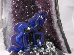 Size: 4288x3216 | Tagged: safe, artist:deadheartmare, princess luna, g4, butt, irl, photo, plot, sculpture, solo