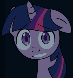 Size: 3200x3439 | Tagged: safe, artist:thematrixman, twilight sparkle, g4, confused, female, floppy ears, solo, teeth, worried