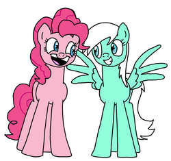 Size: 1228x1155 | Tagged: safe, artist:megaartist923, pinkie pie, oc, g4, request