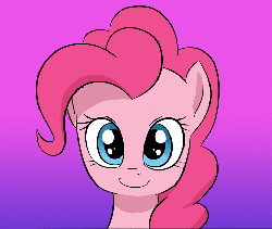 Size: 730x616 | Tagged: safe, artist:doublewbrothers, pinkie pie, earth pony, human, pony, g4, animated, chin scratch, cpr, cute, daaaaaaaaaaaw, diapinkes, ear scratch, eyes closed, female, floppy ears, glomp, gradient background, hand, hnnng, hug, looking at you, mare, offscreen character, one eye closed, open mouth, petting, pov, rubbing, smiling, weapons-grade cute, wink