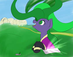 Size: 1280x1000 | Tagged: safe, mane-iac, g4, power ponies (episode), female, solo