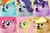 Size: 791x522 | Tagged: safe, applejack, fluttershy, pinkie pie, rainbow dash, rarity, twilight sparkle, g4, doge, mane six, meme, wat