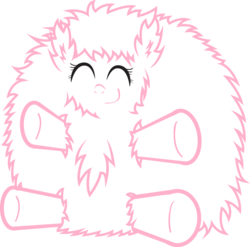 Size: 1357x1340 | Tagged: safe, artist:clamstacker, oc, oc only, oc:fluffle puff, solo