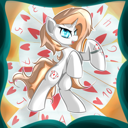 Size: 1024x1024 | Tagged: safe, artist:madacon, oc, oc only, pony, unicorn, horn, solo, unicorn oc