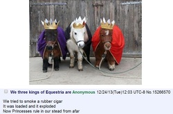 Size: 849x558 | Tagged: safe, /mlp/, 4chan, 4chan screencap, christmas, cosplay, irl, photo