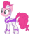 Size: 6000x6995 | Tagged: safe, artist:masem, fili-second, pinkie pie, earth pony, pony, g4, my little pony: friendship is magic, power ponies (episode), absurd resolution, female, mare, power ponies, simple background, solo, transparent background, vector