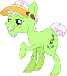Size: 549x620 | Tagged: safe, artist:starryoak, auntie applesauce, earth pony, pony, g4, rule 63, simple background, solo, transparent background, uncle applesauce, unshorn fetlocks