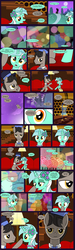 Size: 1800x6000 | Tagged: safe, artist:edowaado, eleventh hour, lyra heartstrings, comic:epilogue (doctor whooves), g4, comic, doctor who, eleventh doctor, female, filly, filly lyra, younger