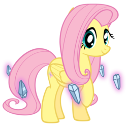 Size: 5000x5000 | Tagged: safe, artist:atomicgreymon, fluttershy, friendship is magic, g4, absurd resolution, elements of harmony, female, simple background, solo, transparent background, vector