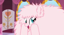 Size: 1020x570 | Tagged: safe, artist:mixermike622, oc, oc only, oc:fluffle puff, pony, g4, :d, cute, dashface, female, flufflebetes, fluffy, happy, looking back, mare, ocbetes, solo, squee
