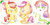 Size: 800x396 | Tagged: safe, artist:flutterluv, apple bloom, scootaloo, sweetie belle, g4, christmas, cutie mark crusaders, traditional art