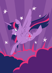 Size: 1280x1810 | Tagged: safe, artist:ectobling, twilight sparkle, alicorn, pony, g4, female, mare, solo, twilight sparkle (alicorn)