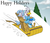 Size: 1280x1097 | Tagged: safe, artist:gilded-wings, gilda, oc, griffon, g4, clothes, hat, scarf, sledding, snow, tumblr, winter