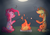 Size: 500x346 | Tagged: safe, applejack, pinkie pie, g4, campfire, marshmallow