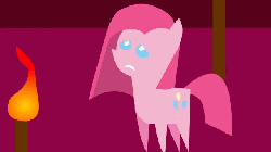 Size: 640x360 | Tagged: safe, artist:viva reverie, pinkie pie, g4, animated, caption, eyes closed, female, heart attack, hnnng, i can't decide, immatoonlink, impact font, pinkamena diane pie, pointy ponies, reaction image, show accurate, solo, text