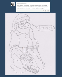Size: 1210x1500 | Tagged: safe, artist:santanon, fluffy pony, christmas, comic, requested art, santa claus, tumblr