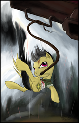 Size: 1270x1963 | Tagged: safe, artist:aaronmk, daring do, g4, dashing do, female to male, mountain, rule 63, train, uncharted, whip