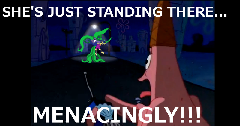 He's Just standing There Menacingly! on Make a GIF