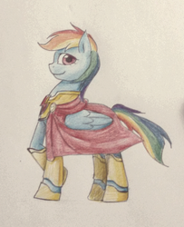 Size: 529x652 | Tagged: safe, artist:norang94, rainbow dash, g4, clothes, female, solo