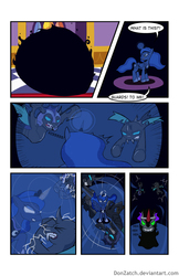 Size: 792x1224 | Tagged: safe, artist:donzatch, king sombra, princess luna, changeling, comic:tale of twilight, g4, comic