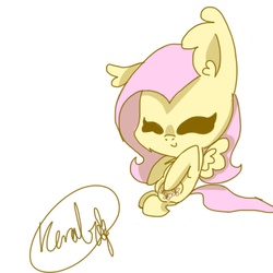 Size: 2048x2048 | Tagged: safe, fluttershy, g4, app, cute, female, solo