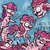 Size: 5000x5000 | Tagged: safe, artist:sharpieboss, pinkie pie, g4, absurd resolution, fun fun fun, multeity