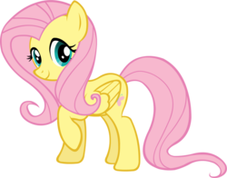 Size: 1010x790 | Tagged: safe, artist:doctor-g, fluttershy, g4, female, simple background, solo, transparent background, vector