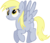 Size: 965x828 | Tagged: safe, artist:doctor-g, derpy hooves, pegasus, pony, g4, female, mare, simple background, solo, transparent background, vector