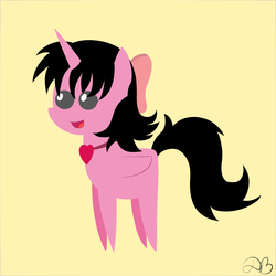 Size: 1600x1600 | Tagged: safe, oc, oc only, alicorn, pony, horn, pointy ponies, solo, wings