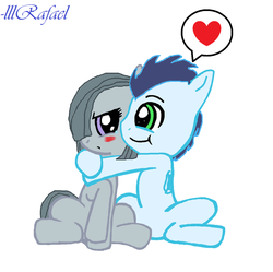 Size: 1024x1018 | Tagged: safe, artist:yoshiyum, marble pie, soarin', g4, crack shipping, female, male, marblesoar, shipping, straight