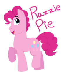 Size: 2071x2302 | Tagged: safe, artist:strawberry-spritz, pinkie pie, g4, bubble berry, ms paint, rule 63, solo