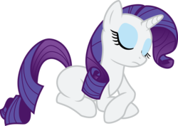 Size: 8471x6000 | Tagged: safe, artist:givralix, rarity, pony, castle mane-ia, g4, my little pony: friendship is magic, season 4, .svg available, absurd resolution, blank flank, calm, female, simple background, solo, transparent background, vector