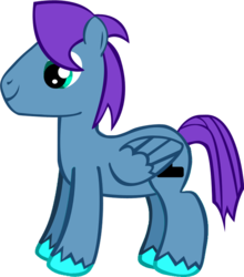 Size: 920x1044 | Tagged: safe, artist:videogamehunter, oc, oc only, oc:skyler, pegasus, pony, atari, controller, joystick, solo