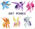 Size: 2102x1771 | Tagged: safe, artist:norang94, applejack, fluttershy, pinkie pie, rainbow dash, rarity, twilight sparkle, alicorn, bat pony, bat pony alicorn, pony, bats!, g4, my little pony: friendship is magic, alicornified, applebat, bat ponified, female, flutterbat, hilarious in hindsight, mane six, mare, pinkiebat, race swap, rainbowbat, raribat, raricorn, simple background, spread wings, transparent background, twibat, twilight sparkle (alicorn), wings