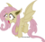 Size: 3933x3716 | Tagged: safe, artist:vector-brony, fluttershy, bat pony, pony, bats!, g4, my little pony: friendship is magic, female, flutterbat, race swap, simple background, solo, transparent background, vector