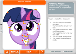 Size: 664x472 | Tagged: safe, twilight sparkle, g4, anaface, female, filly, looking at you, solo