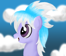 Size: 731x630 | Tagged: artist needed, safe, cloudchaser, pony, g4, colored, drawthread, facing left, female, mare, requested art, solo