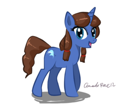 Size: 645x564 | Tagged: safe, artist:dominoblox, pony, avatar the last airbender, crossover, katara, ponified, solo