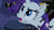 Size: 640x355 | Tagged: safe, screencap, rarity, cow, castle mane-ia, g4, female, hub logo, hub network, hubble, leaves, meme, mlp-captions, solo, species swap, the hub, tv rating, youtube caption