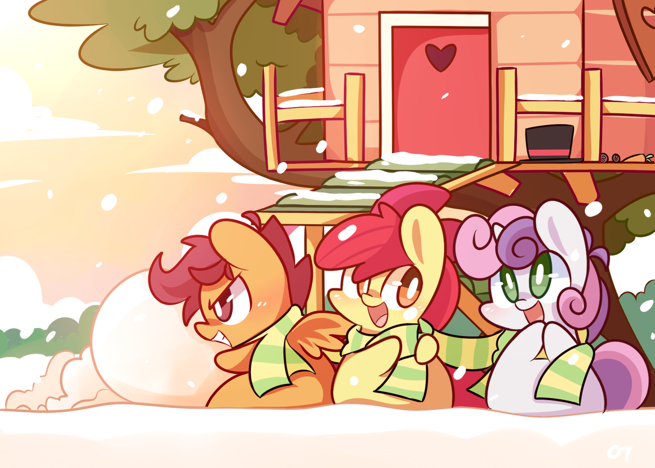 #488600 - safe, artist:php56, apple bloom, scootaloo, sweetie belle, g4, :d...