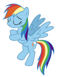 Size: 2576x3456 | Tagged: safe, artist:ocarina0ftimelord, rainbow dash, g4, female, simple background, solo, transparent background, vector